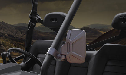 Seizmik 01+ A Cat/ Hon/JD/ Kaw/ Pol/ Suz/ Yam UTV Sideview Mirrors Pr. - 1.75 in. Steel Clamp