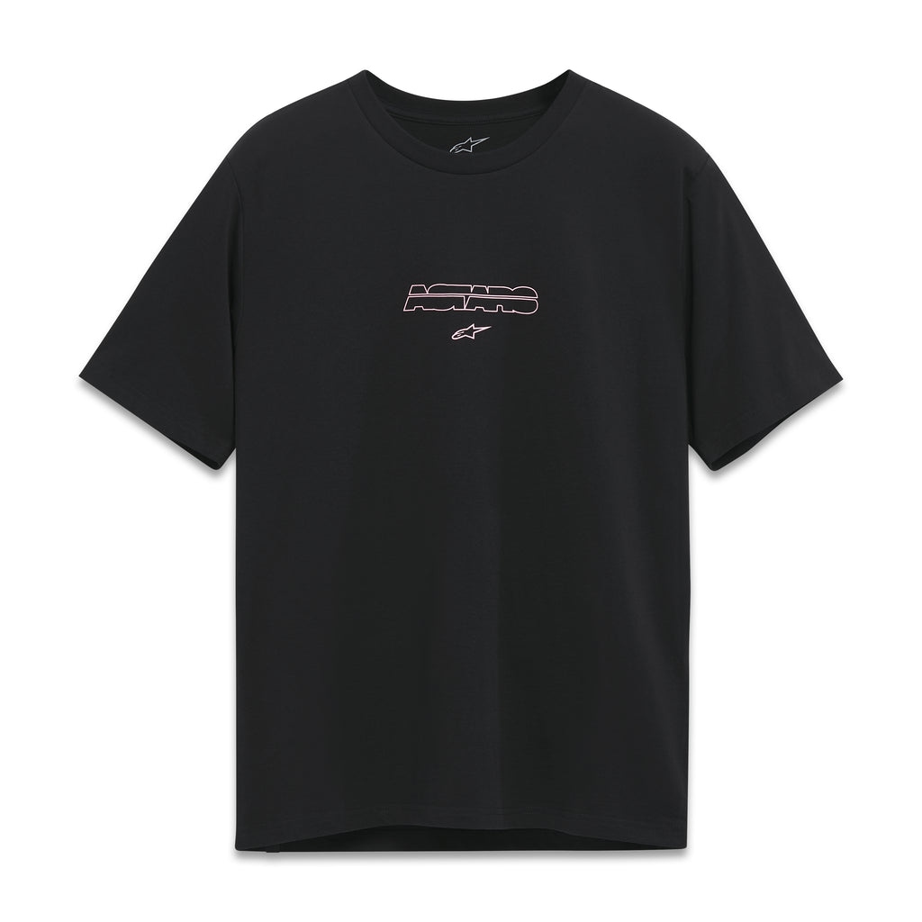 Bold Type Back Csf Ss Tee Black 2x