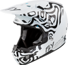 Youth Formula S Carbon Abyss Helmet White/Black Yl