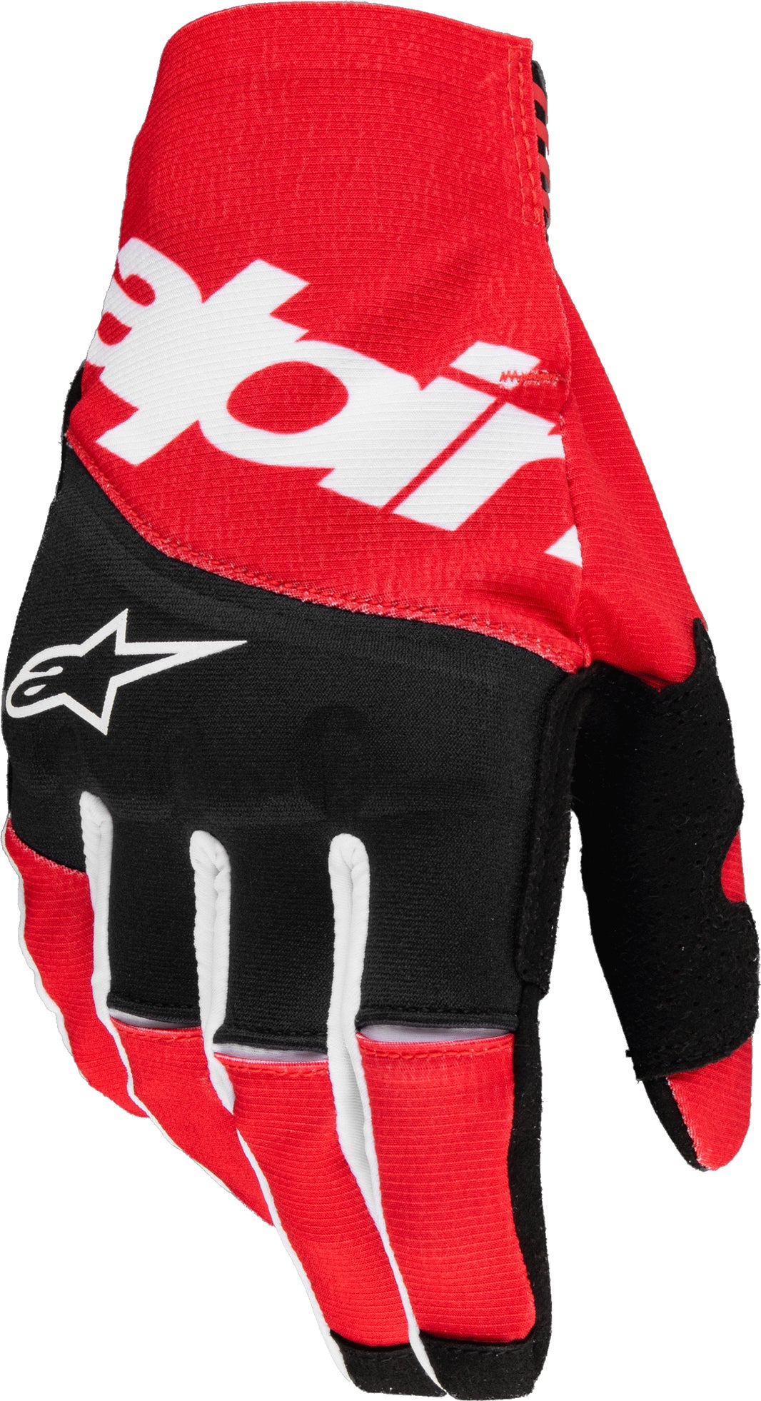 Techstar Gloves Black/Bright Red Xl