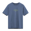 Bold Type Back Csf Ss Tee Slate Blue Lg