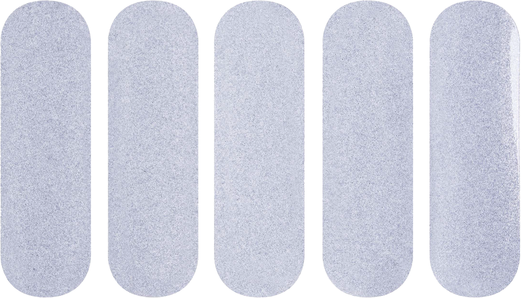 Reflective Grey Helmet Stickers 5pcs