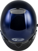 Gm 32 Open Face Helmet Blue Lg