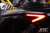 Auto Turn Signal Kit W/ Billet Lever And Front Drl Lights Can