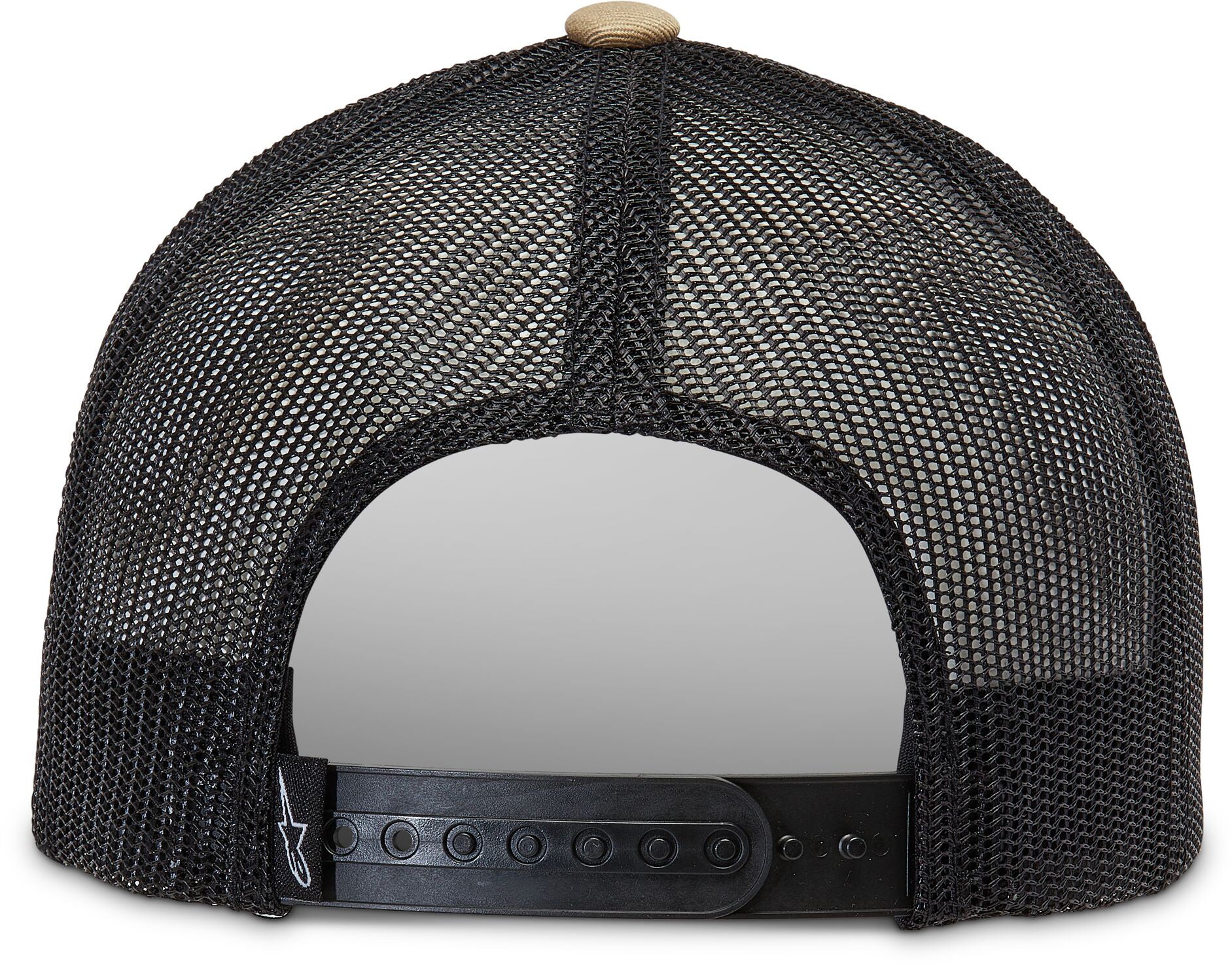 Flag Snapback Hat Sand/Black