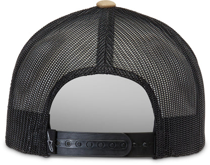 Flag Snapback Hat Sand/Black
