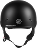Hh 45 Half Helmet Naked Matte Black Md