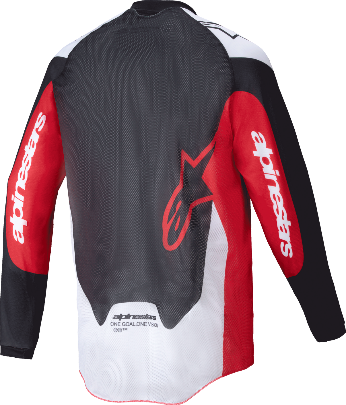 Pro Dura Jersey Black/Bright Red/White Lg