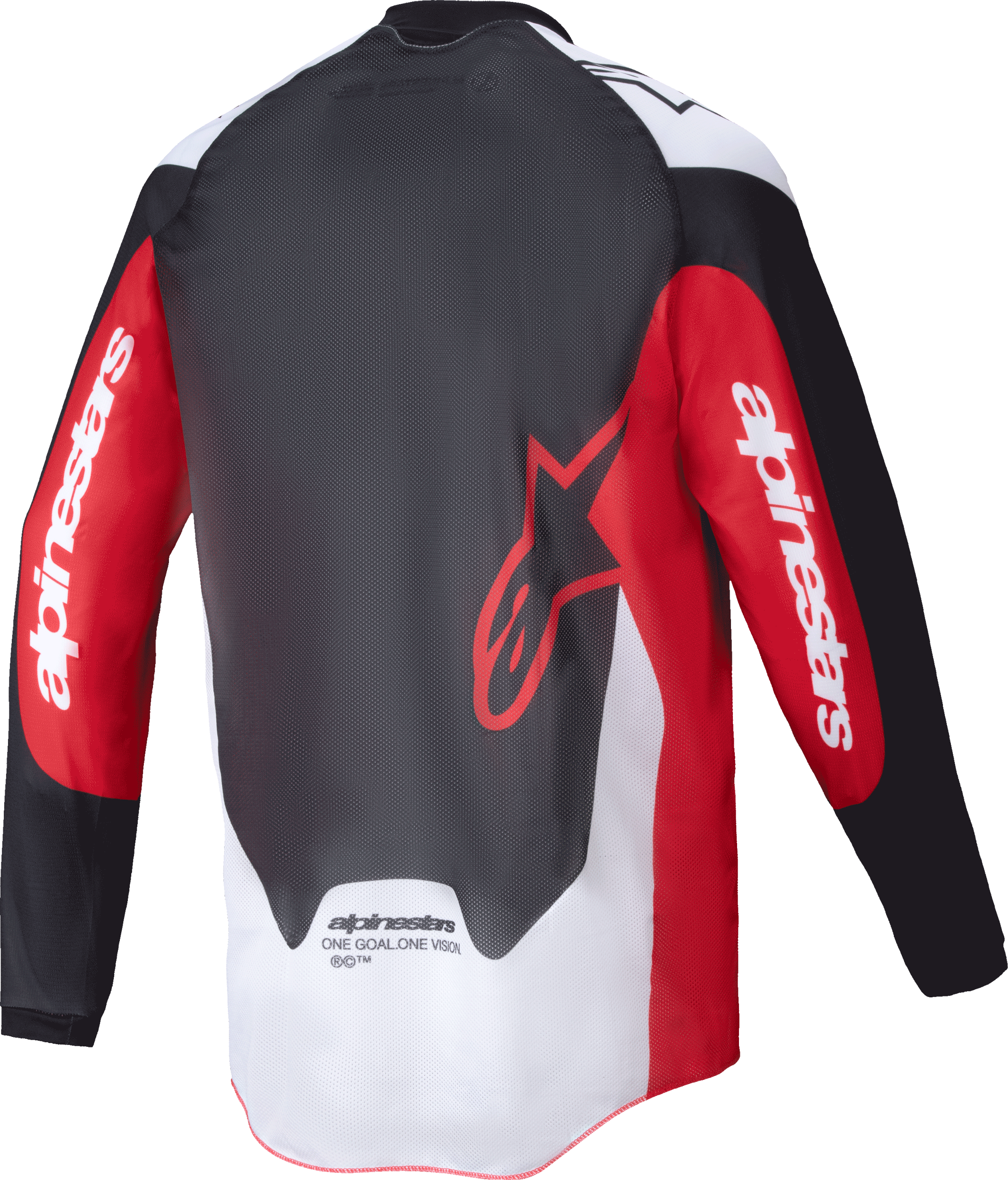 Pro Dura Jersey Black/Bright Red/White Sm