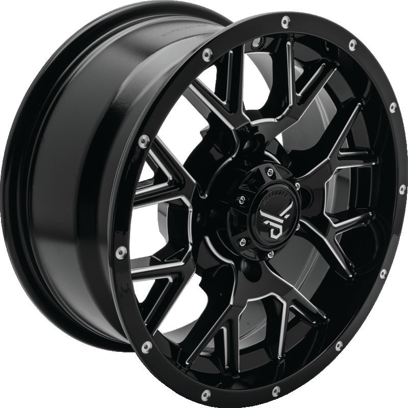 QuadBoss Barbwire 14X7 - 5+2 - 4/110 - Milled