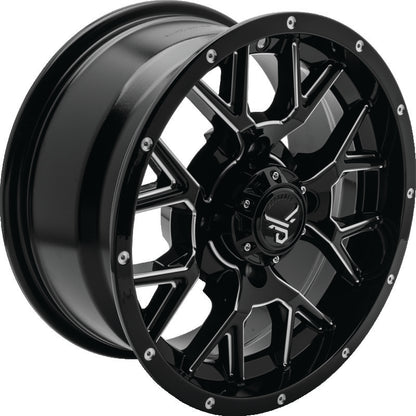QuadBoss Barbwire 14X7 - 5+2 - 4/110 - Milled
