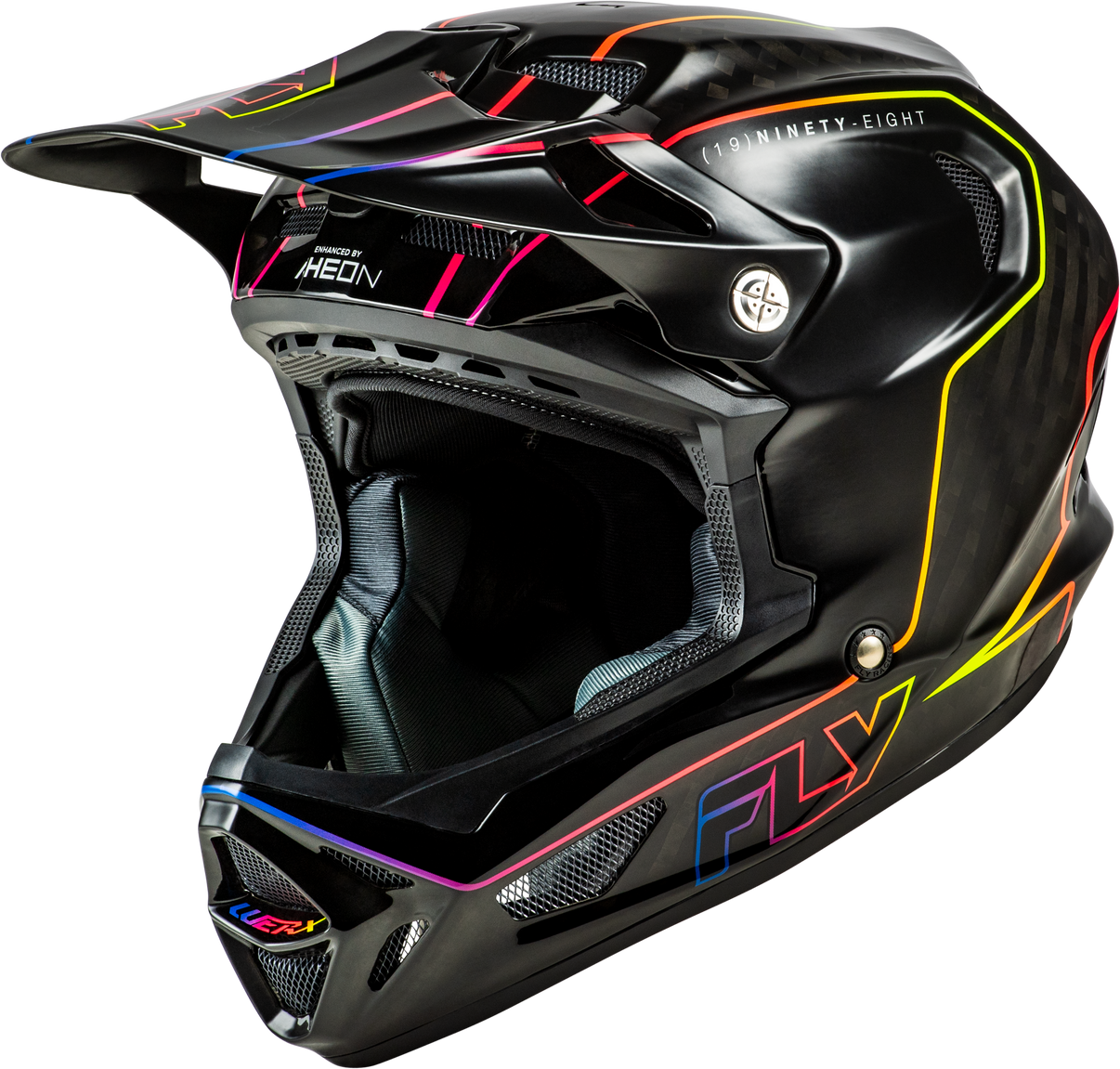 Werx R Flow Carbon Helmet Black Carbon/Black/Multi Xs