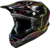 Werx R Flow Carbon Helmet Black Carbon/Black/Multi Lg