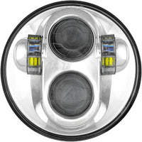 Headlight 5.75" Chrome