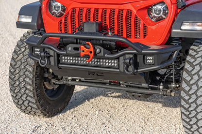 Front Winch Bumper | Tubular | Skid Plate | Jeep Gladiator JT/Wrangler JK & JL/Wrangler Unlimited  | 10647