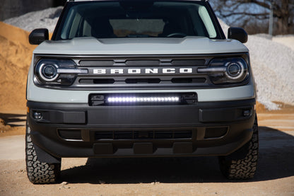 LED Light Kit | Bumper Mount | 20" Black Single Row | Ford Bronco Sport (21-25) | 71036