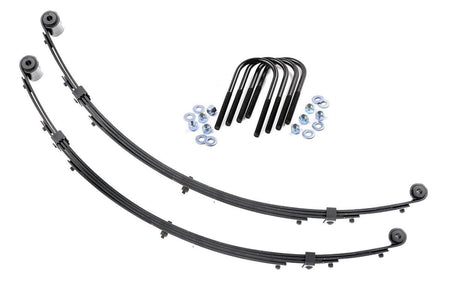 Front Leaf Springs | 4" Lift | Pair | Jeep Wrangler YJ 4WD (1987-1995) | 8010Kit