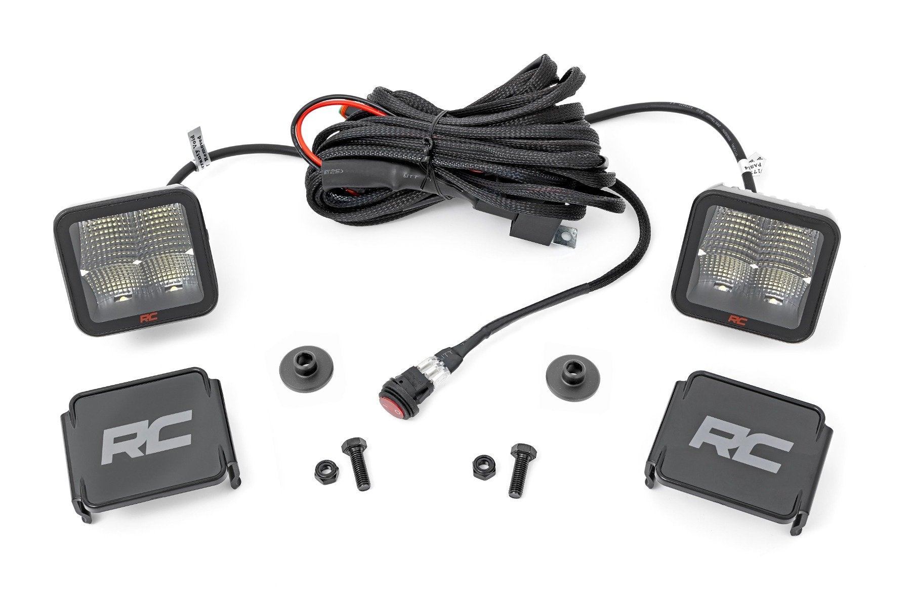 LED Light Kit | Ditch Mount | 2" Spectrum Pair | Spot Pattern | Ford Bronco (21-25) | 82047