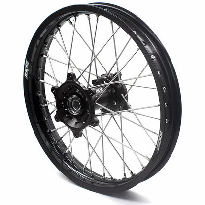 KKE 21 & 18 Enduro Wheels Rims for Husqvarna TE TC FE FC SMR TXC  2000-2013 Red Hubs