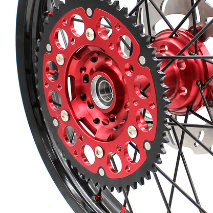 KKE 21in. 19in.  or 21in. 18in. Motorcycle Spoked Wheels Rims For HONDA CRF250R 2004-2013 CRF450R 2002-2012