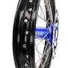 KKE 21 & 18 Enduro Wheels for YAMAHA WR250F 2001-2016 WR450F 2003-2015 Blue&Black 250mm Disc