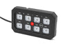 Rough Country | 8 Gang Switch Panel | Bluetooth | RGB Backlit Buttons | Multifunction Modes | 70975