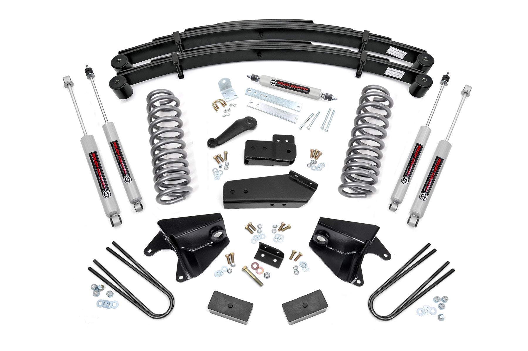 6 Inch Lift Kit | RR Springs | Ford Bronco/F-150 4WD (1980-1996) | 525.20