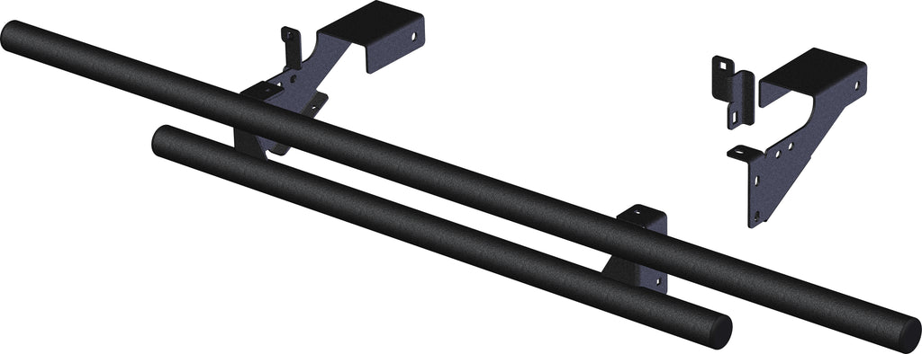 Rear Bumper Black Pol