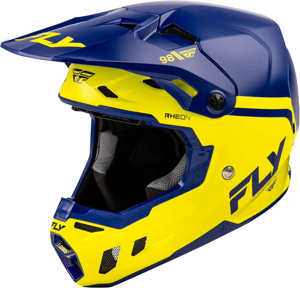 Formula Cc Objective Helmet Navy/Yellow Xl