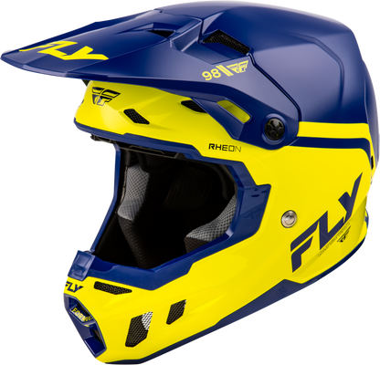 Formula Cc Objective Helmet Navy/Yellow Sm