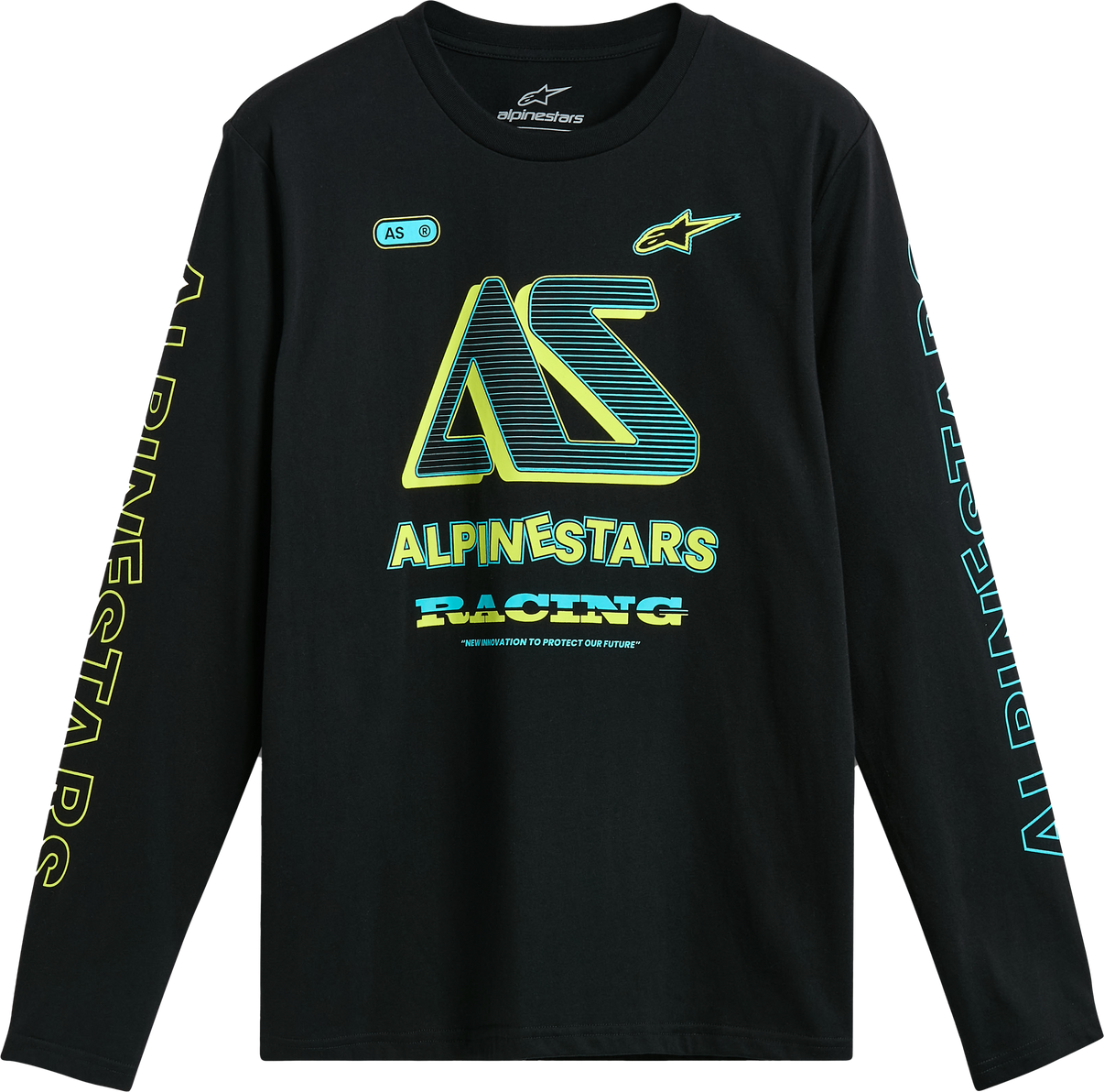 Ayess Ls Csf Tee Black 2x