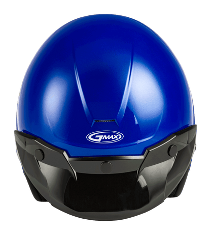Of 2 Open Face Helmet Blue Xl