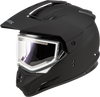 Gm 11s Snow Helmet W/ Elec Shield Matte Black Sm