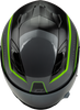 Ff 98 Aftershock Helmet Grey/Neon Green Sm