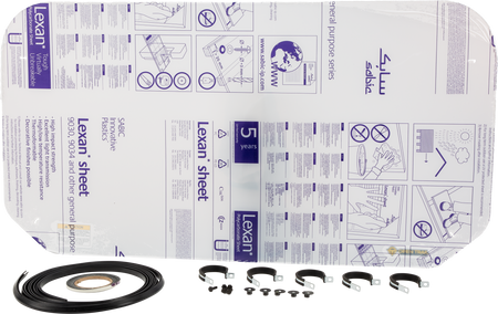 Rear Windshield Clr Kaw Mule 600 610