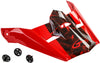 Visor W/Screws Dominant Mx 46y Red/Black/White Ys Yl