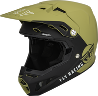 Youth Formula Cc Centrum Helmet Matte Olive Grn/Blk Yl