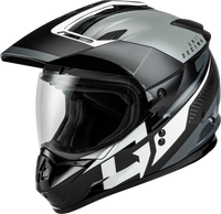 Gm 11 Decima Helmet Black/Grey/White Md