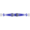 Prospect 2.0 Amp Goggle Doppler Wht/Bu Rose Wrk