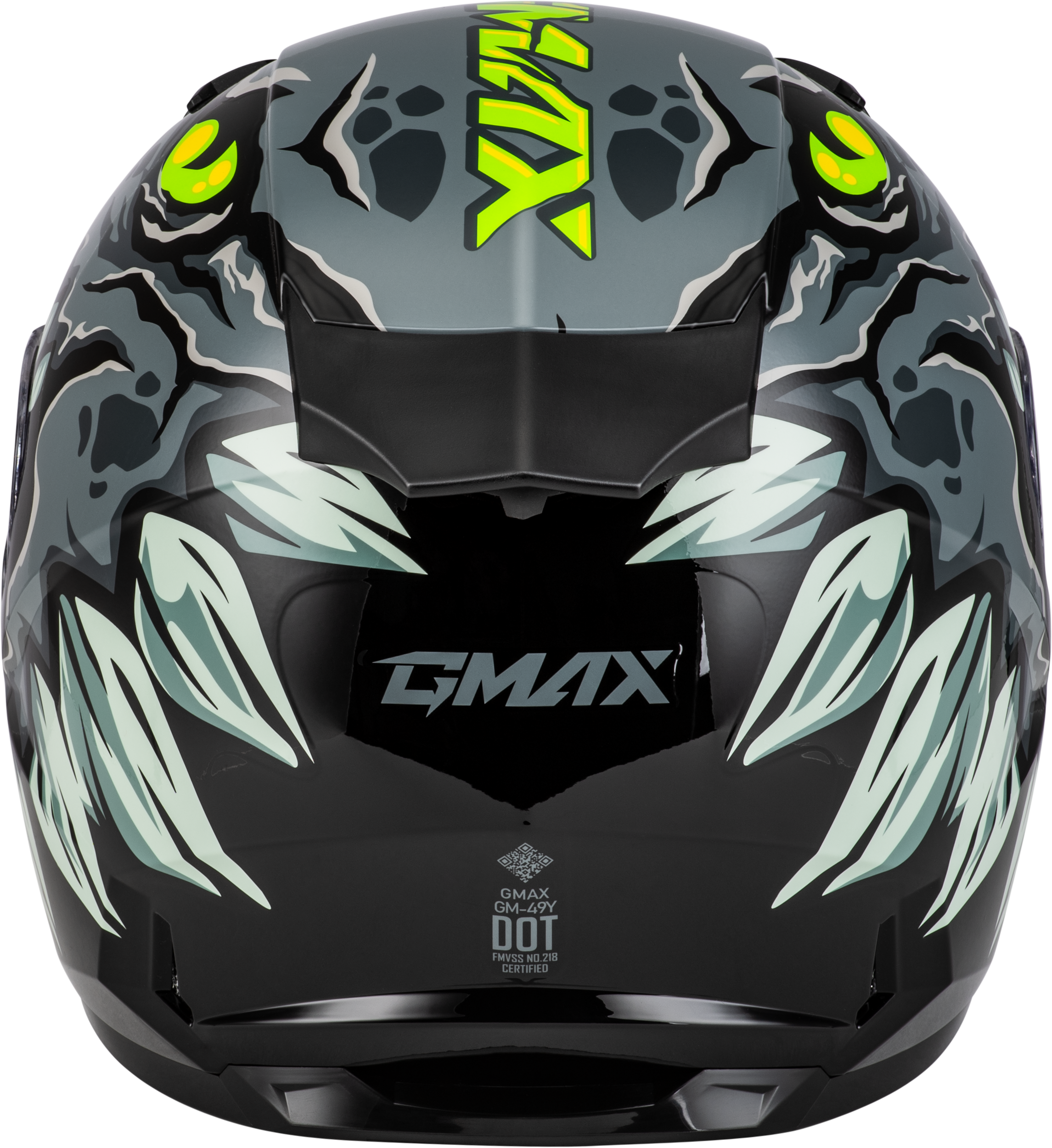 Youth Gm 49y Drax Snow Helmet Grey Ym