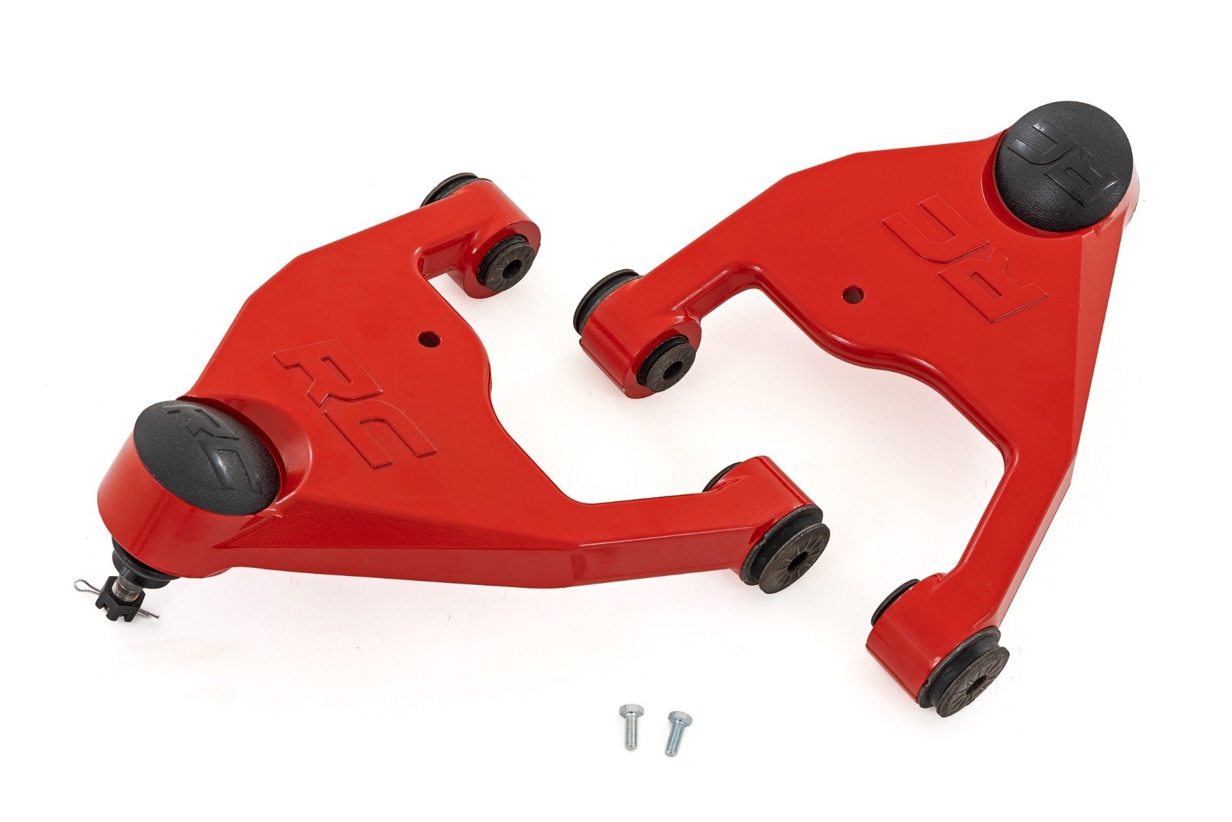 Red Forged Upper Control Arms | 2.5" of Lift | Chevy/GMC S10 Blazer/S10 Truck/S15 Jimmy 4WD | 10036RED