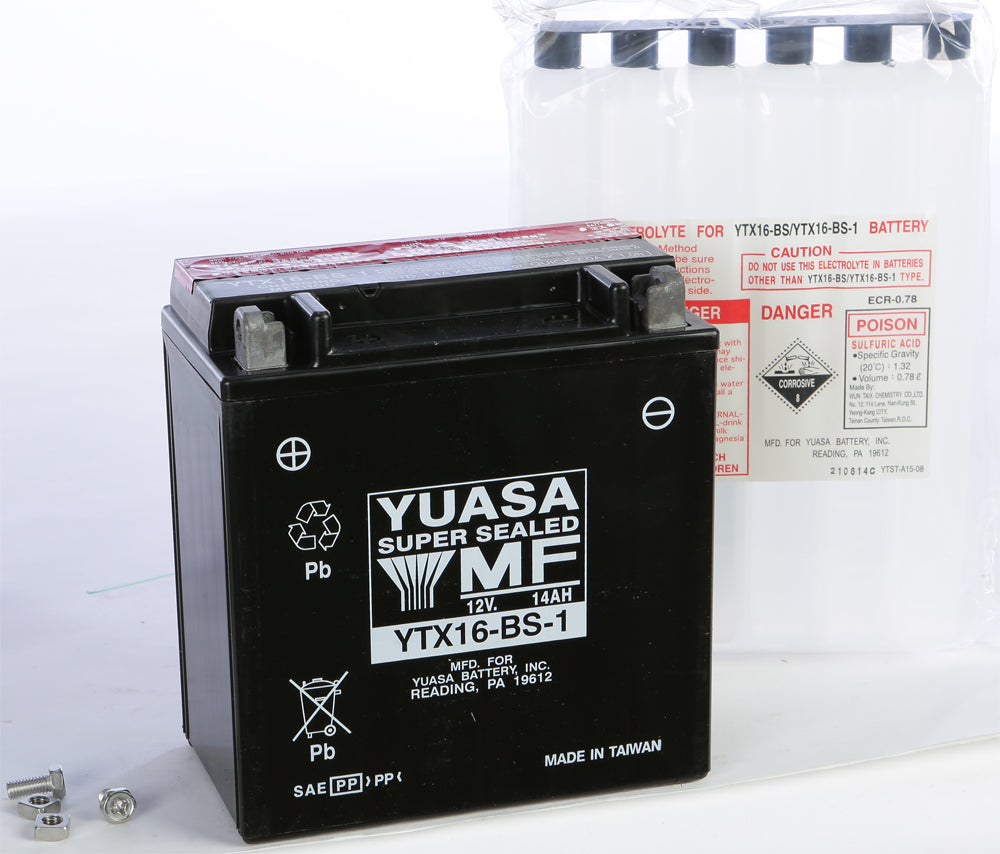 Battery Ytx16 Bs 1 Maintenance Free