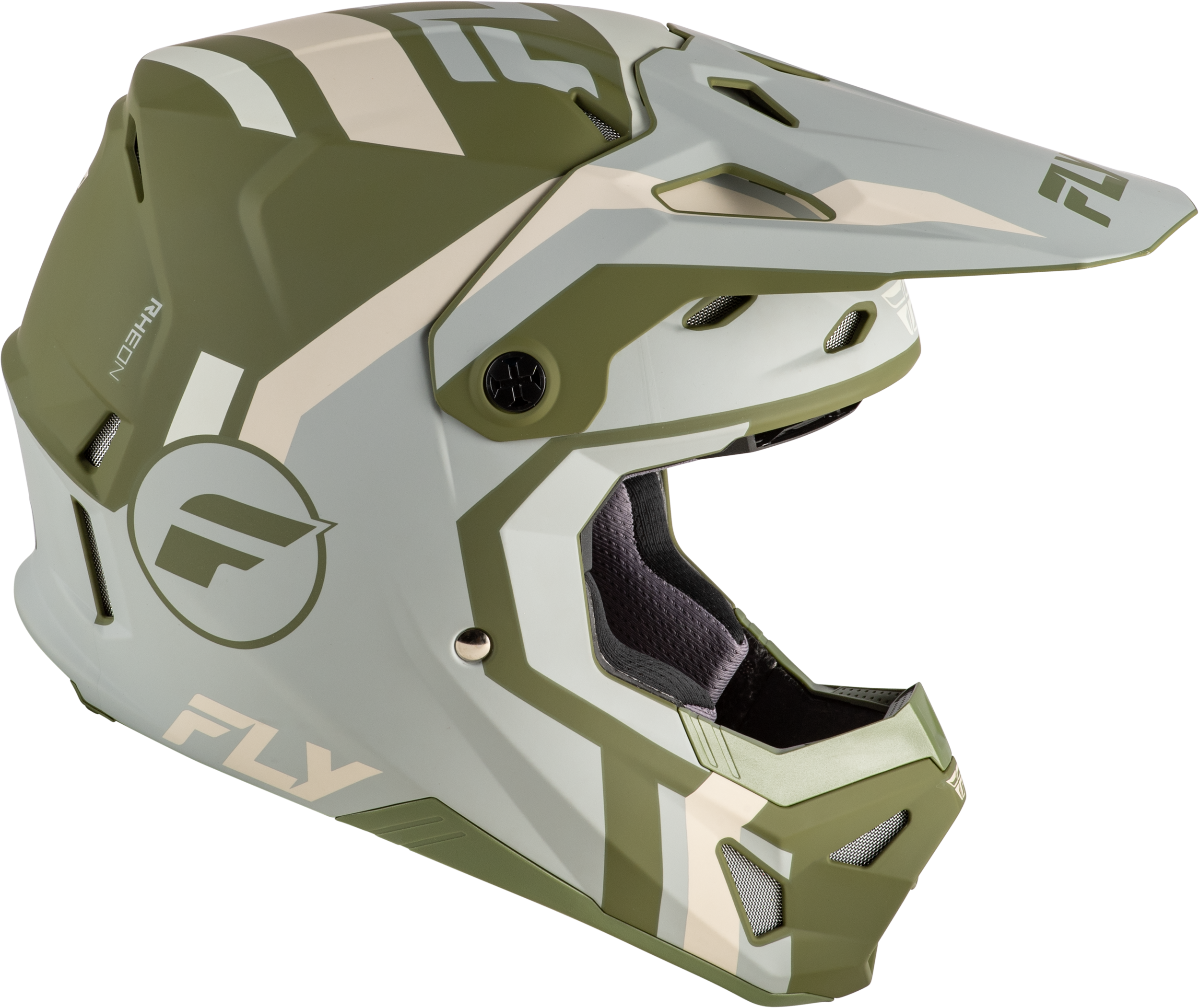 Youth Formula Cp Seal Helmet Matte Stone/Khaki/Olive Yl