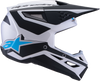 Sm3 Heat Helmet Silver/Blue/Black Matt Md