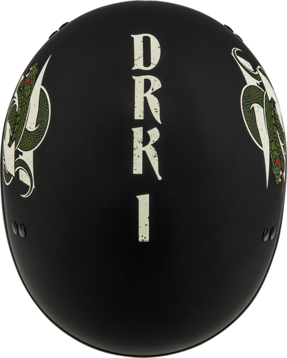Hh 65 Drk1 Helmet Matte Black/Bone Sm