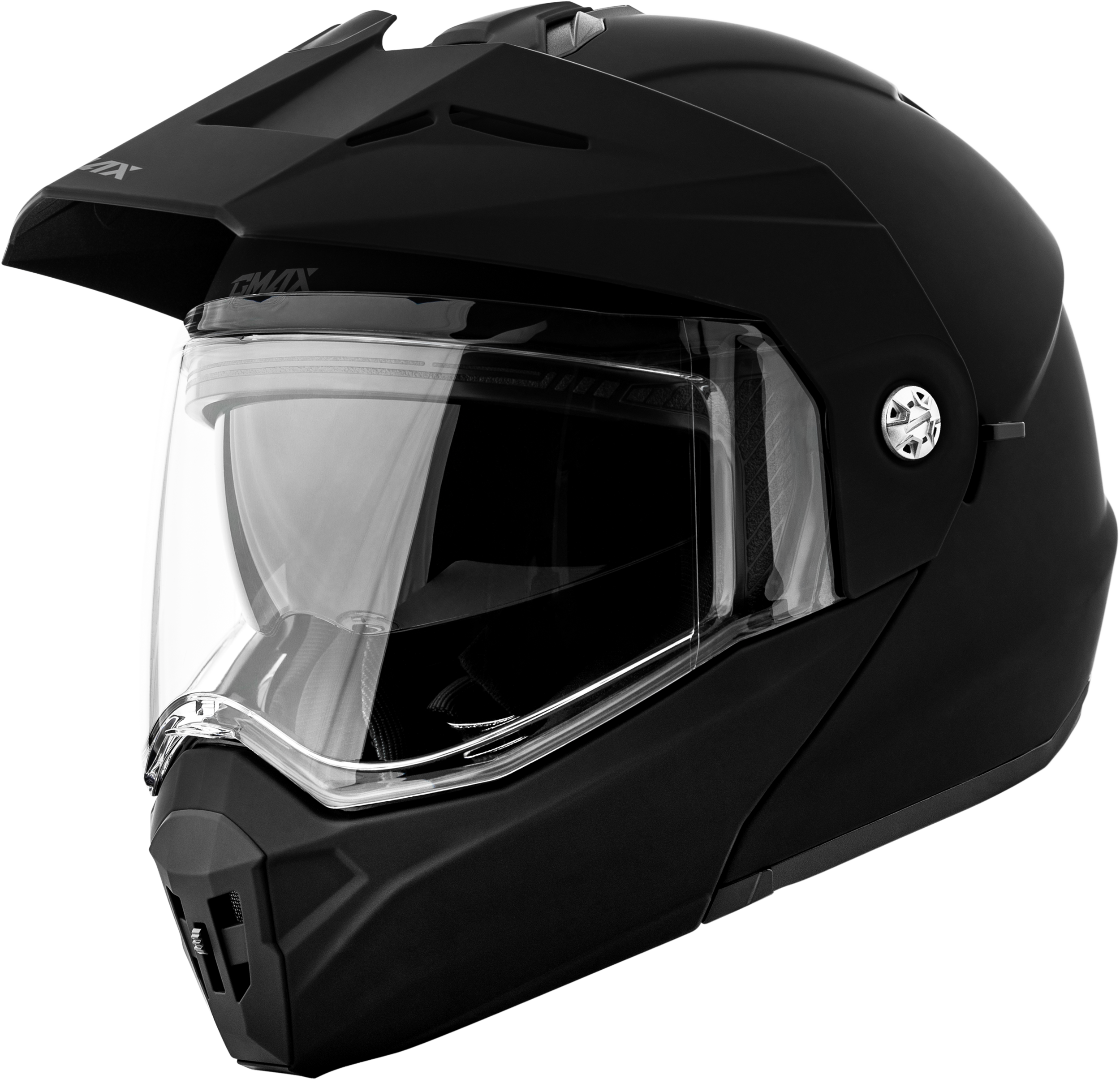 Md 74 Solid Helmets Matte Black Xs