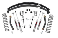 4.5 Inch Lift Kit | RR springs | Jeep Cherokee XJ 2WD/4WD (1984-2001) | 633N2