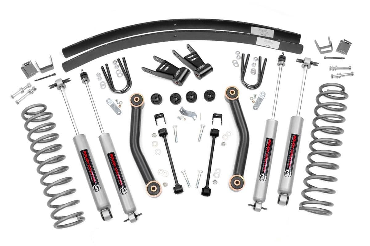 4.5 Inch Lift Kit | Rear AAL | Jeep Cherokee XJ 2WD/4WD (1984-2001) | 623N2