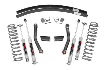 3 Inch Lift Kit | Series II | RR AAL | Jeep Cherokee XJ 2WD/4WD (1984-2001) | 670XN2