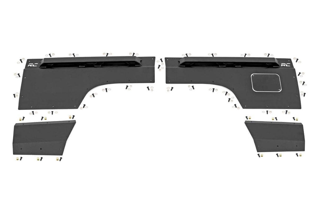 Fender & Quarter Panel Armor | Rear | Combo | Jeep Cherokee XJ 2WD/4WD (84-96) | 10578